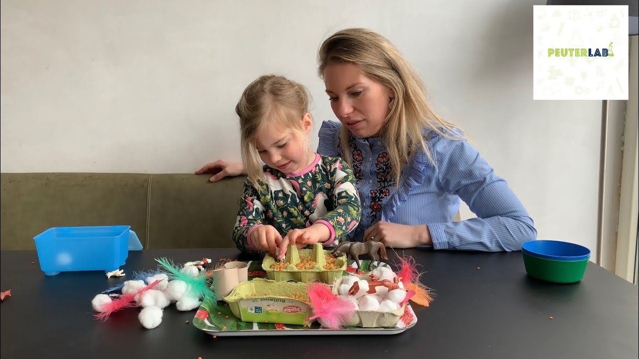 Peuterlab thuis - We maken een boerderij