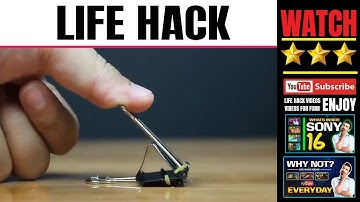 Master Your Day: Genius Life Hacks to Transform Your Routine! #crafts  #lifehacks