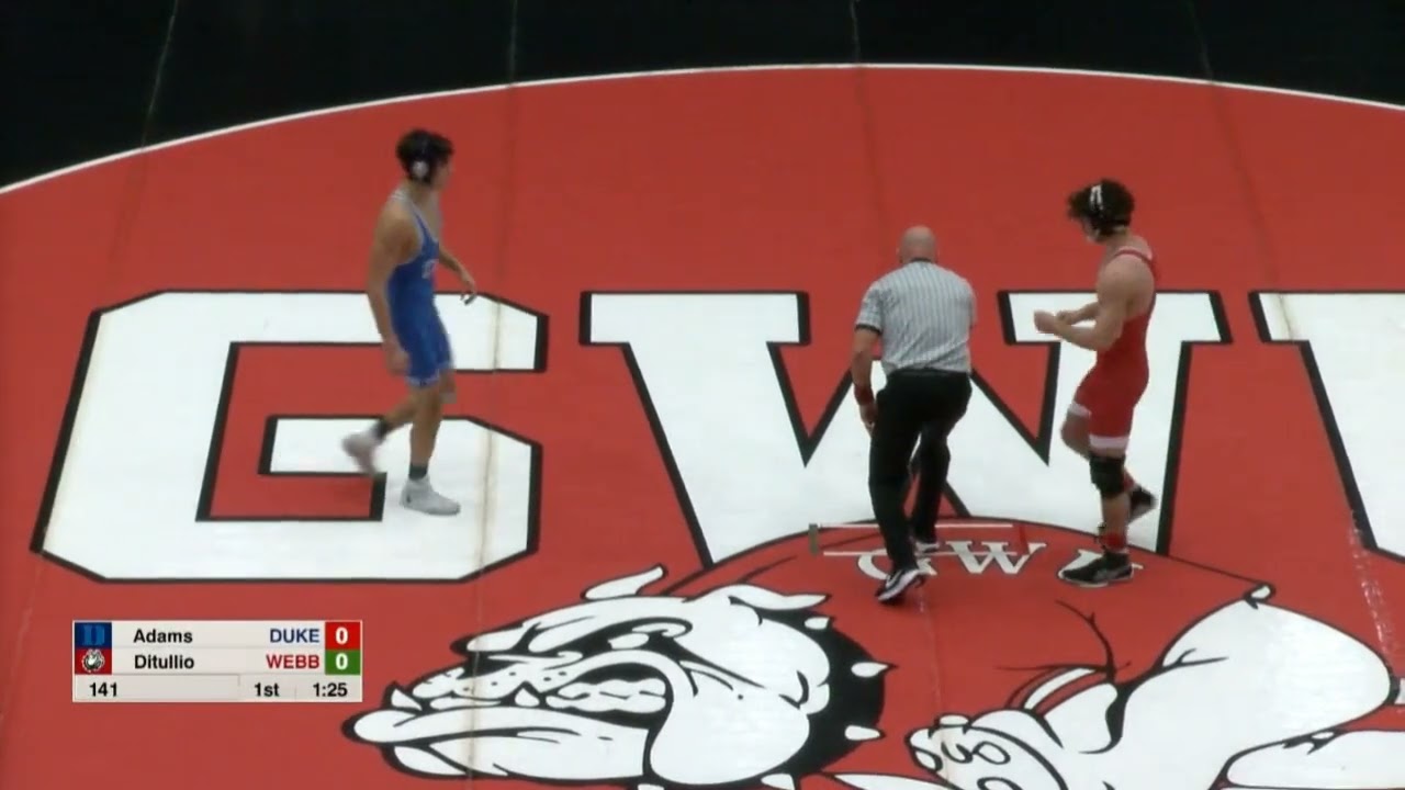 Duke vs. Gardner-Webb Full Duals Men's College Wrestling 2025