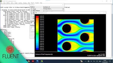 Fluent Gambit tutorial N°3:  Modeling Periodic Flow and Heat Transfer