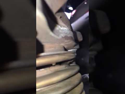 Exhaust Leak Repair >> 2009 Chevy hhr flex pipe big crack - YouTube Exhaust Leak Repair >> 2009 Chevy hhr flex pipe big crack - YouTube