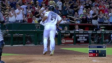 MIL@ARI: Tomas hammers his second homer of the game