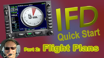 Avidyne IFD Tutorial - Part 2: Flight Plans