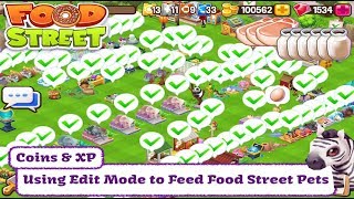 Food Street - Edit Mode Feed Pets, Make Thousands of Coins. screenshot 4