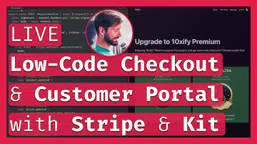 Stripe Checkout & Customer Portal with SvelteKit 🤑 2024 SaaS app Part 6 🔴 LIVE Coding & Chill