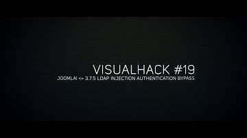 Эксплуатация уязвимости CVE-2017-14596. Joomla LDAP Injection