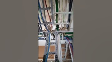 Router and Switches Rack in ISP Data Center