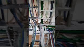 Router and Switches Rack in ISP Data Center