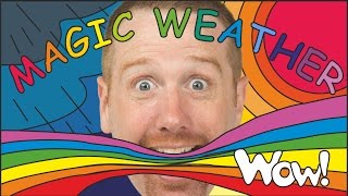 Magic Weather for Kids | English Stories from Steve and Maggie by Wow English TV | Learn English Resimi