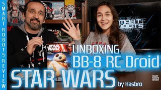 STAR WARS BB8 Droid Hasbro - unboxing - Smart Robots Review
Checkout BB-8 on Ebay:
https://rover.ebay.com/rover/1/711-53200-19255-0/1?icep_id=114&ipn=icep&toolid=20004&campid=5338231947&mpre=https%3A%2F%2Fwww.ebay.com%2Fp%2FStar-Wars-Bb-8-Remote-Control-Astromech-Droid-The-Force-Awakens-Bb8-Robot%2F795969838%3Fiid%3D132433411646
on Amazon.com (U.S.): http://amzn.to/2B6mIC5
or at Amazon.ca (Canada): http://amzn.to/2B7ABjl
or at Amazon.co.uk (U.K.): http://amzn.to/2BBxIH3
About this video:
Elias and Elise from Smart Robots Review unbox BB-8 RC Droid by Hasbro.
If you enjoyed this content please consider supporting us anywhere you can:
1) Sharing the video with your friends and family and dont forget to click the LIKE and SUBSCRIBE buttons!
2) Become a PATREON of the show: https://www.patreon.com/SmartRobotsReview
3) You can further support this channel by using the link below when purchasing anything at all from Amazon:
(U.S.A.) http://amzn.to/2A433hB
(Canada): http://amzn.to/2AJv94P
(U.K.): http://amzn.to/2kbvpj2
4) Purchase anything using the link below from GEARBEST.com:
https://www.gearbest.com/robot-vacuum/pp_603425.html?lkid=12165952
You can find Smart Robots Review on:
YouTube: http://youtube.com/c/smartrobotsreview
Web: http://smartrobotsreview.com
Twitter: https://twitter.com/SmartRobotsRev
Patreon: https://www.patreon.com/SmartRobotsReview
Email: SmartRobotsReview@gmail.com
This video was filmed on Panasonic G85 4K DSLR Camera:
(U.S.A. link only) http://amzn.to/2xRSHEl
(U.K. link only) http://amzn.to/2gpLws3
(Canada): http://amzn.to/2xROSdi
This VIDEO was EDITED using Adobe Premiere PRO CC on a PC.
DISCLAIMER: This description contains affiliate links, which means that if you purchase anything from the product links, I may receive a small commission. This help support the channel and allows me to continue to make videos like this. Thank you for the support!
CC BY 2.0 , Inspiration by BoxCat Games STAR WARS BB8 Droid Hasbro - unboxing - Smart Robots Review