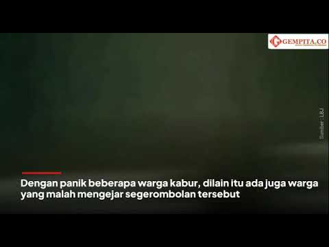 Lagi Asik Nobar, Malah Diserang Sekelompok Pemuda Bersajam