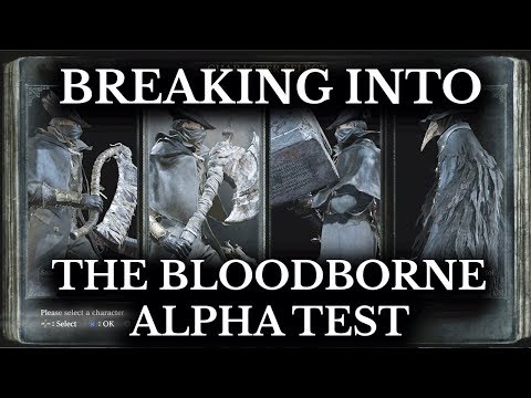 Video: Zona Secretă Neterminată De Bloodborne Alpha Dezvăluie Un Nou șef