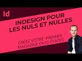 La mise en page sur indesign  pour les dbutants