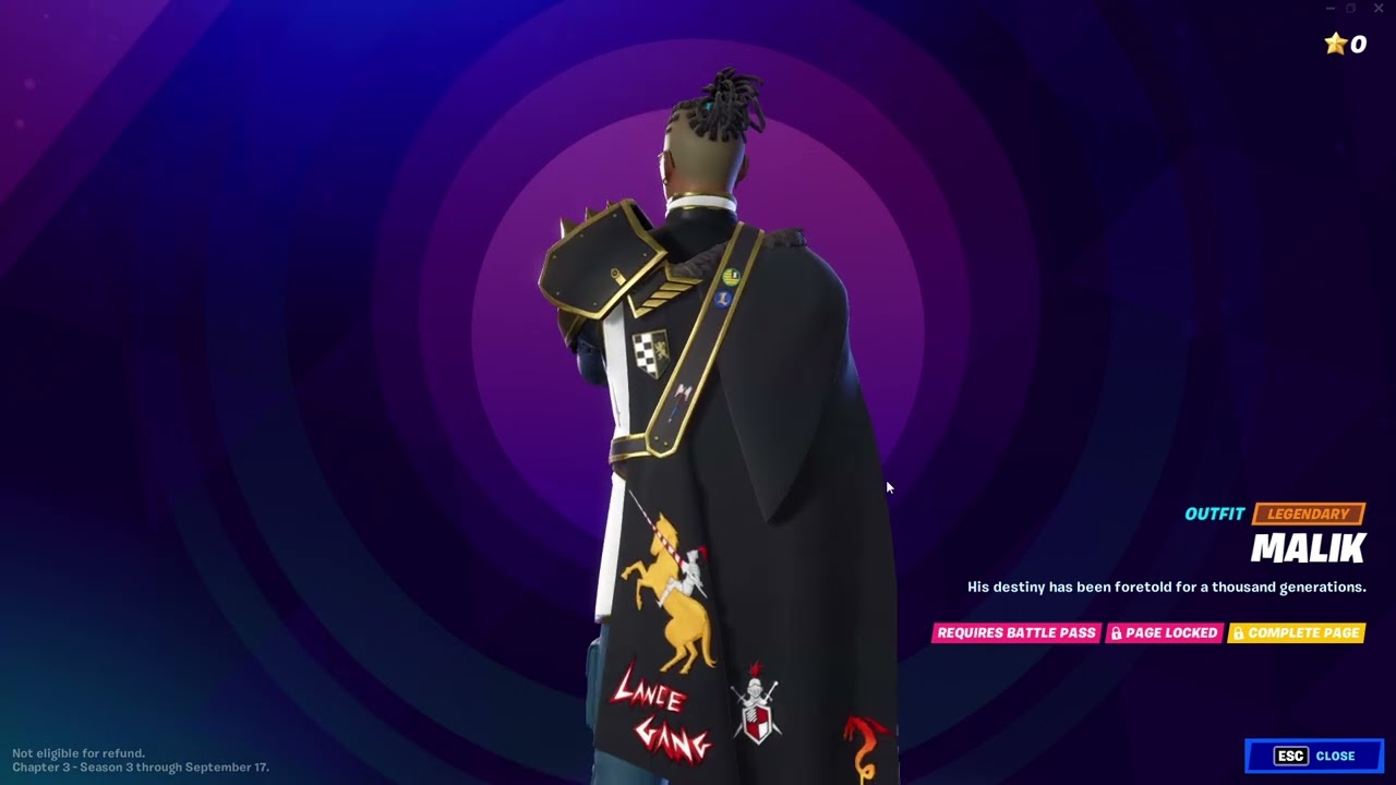 MALIK in Fortnite Chapter 3 Season 3 ! Fortnite Season 3 - YouTube
