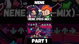 FNF - Nene (Pico-mix) [PART 1] (FNF MOD) #shorts