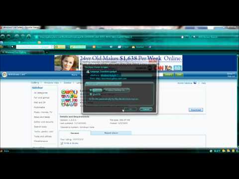 HOW TO DOWNLOAD FREE DESKTOP GADGETS hd