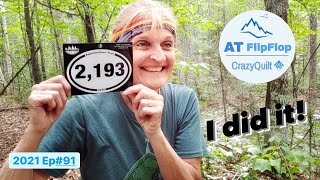 Appalachian Trail - I did it! All 2193 miles - Ep#91
