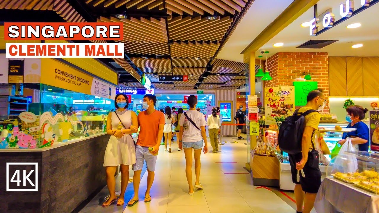 Singapore City Shopping Tour Clementi Mall Town Center 321 Mall