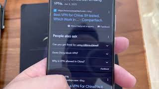 Fake News: VPN’s a Illegal in China. I downloaded a VPN onto my Huawei phone with Huawei HarmonyOS screenshot 1