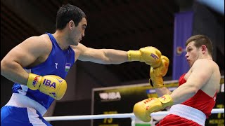 Lazizbek Mullojonov (UZB) vs. Yaroslav Doronichev (RUS) Strandja Tournament 2022 (92+kg)