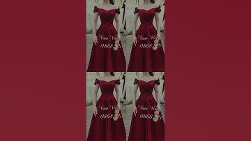 Váy phi suông đính hoa 3d nhẹ nhàng🌷-xưởng áo cưới Nam Việt 0868921807❤️