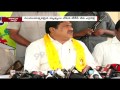 Errabelli's sensational comments on KCR and his government
