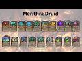 Merithra Druid Hearthstone complete guide