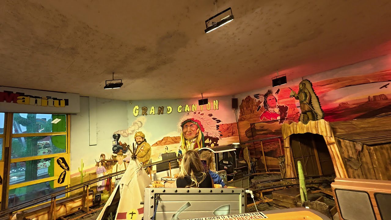 CAM Baby Cart Powered Coaster Der Zug des Manitu (Sittler) Prater Wien Vienna 2025 POV Onride