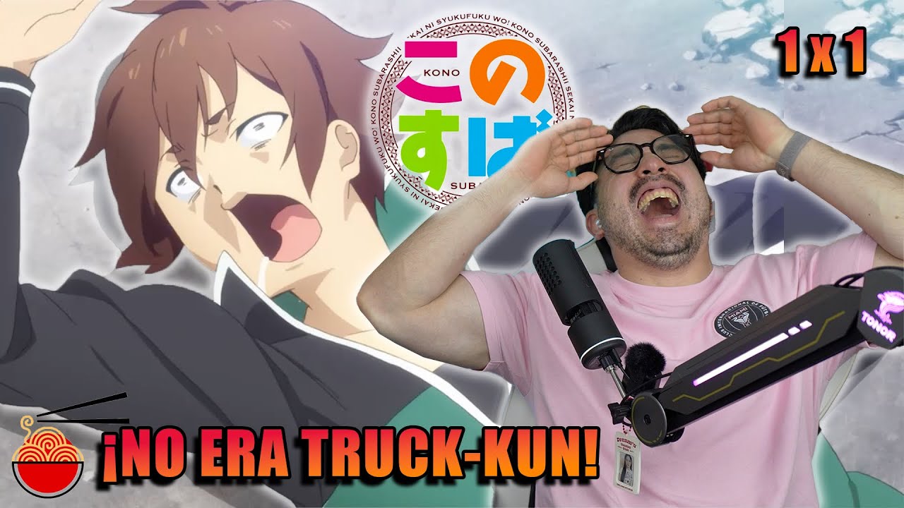 EL MEJOR ISEKAI…¡¿ES UNA PARODIA?! | Reaccionando a Konosuba en español | S1xE1