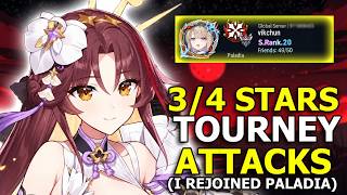 [Epic Seven] Rank 1 Guild Wars - Paladia vs yggy