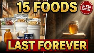 15 Foods That Last FOREVER | Ultimate Long Term Food Storage Guide