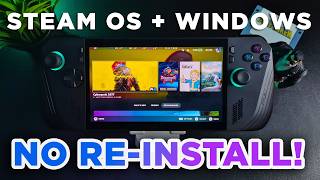 Dual Boot SteamOS Without Reinstalling Windows! (Xbox ROG Ally, Legion Go, MSI Claw etc.)