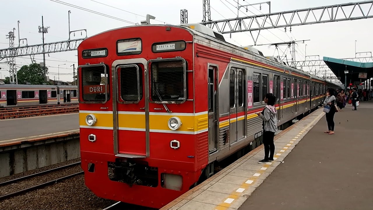 2016/07/17 【ジャカルタ】 東急 8500系 8618F マンガライ駅 | KRL: Tokyu Seri 8500 8618F di Manggarai