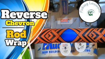 How to do a reverse chevron rod wrap - Rod Wrapping Tutorial