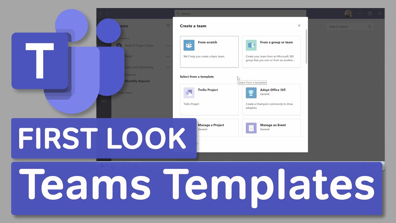 Installing Teams Apps with Microsoft Teams templates