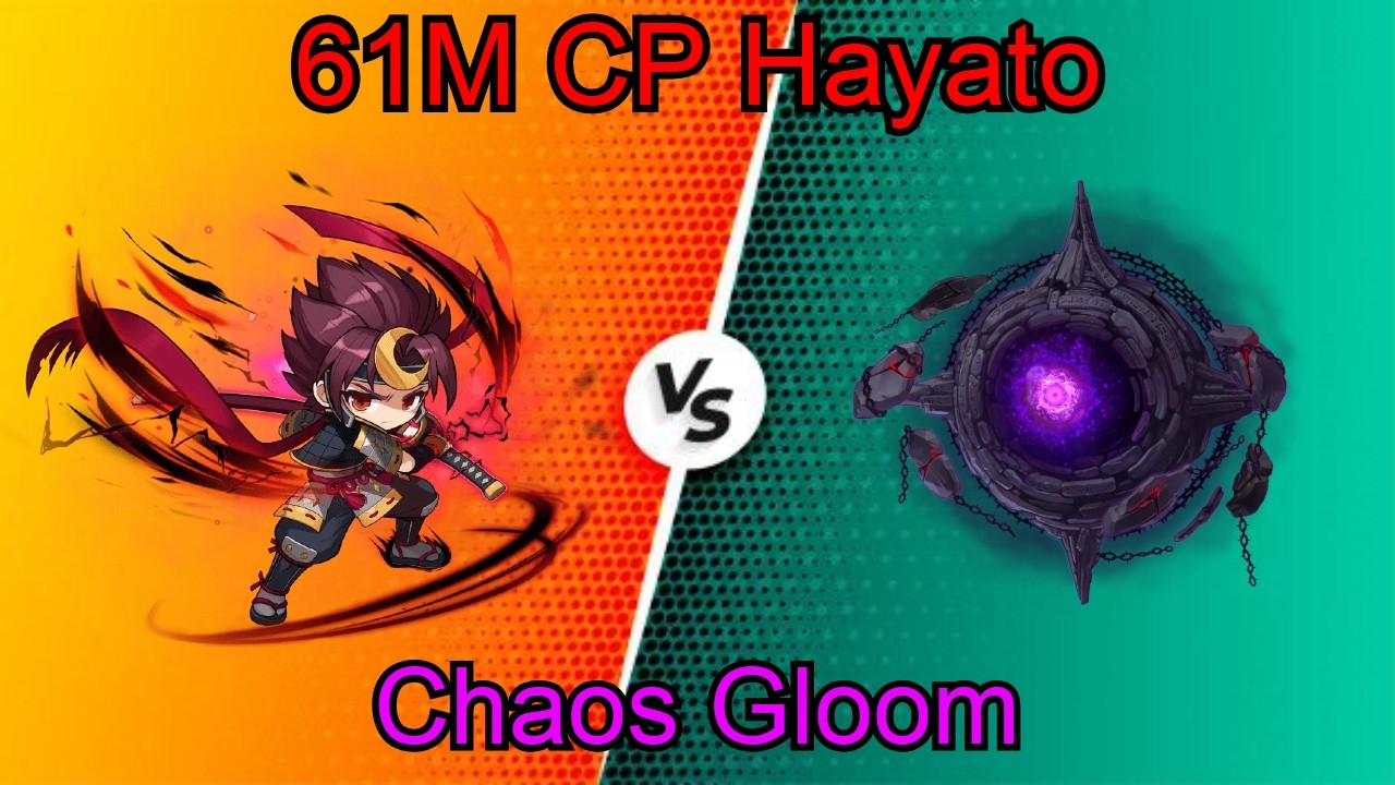[Maplestory Kronos] 61M CP Hayato Solo Chaos Gloom