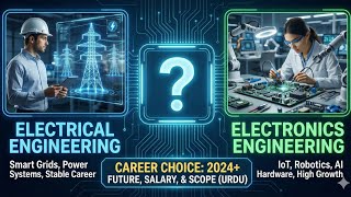 Electronics vs Electrical Engineering: Which is Better for Your Career? Urdu/Hindi