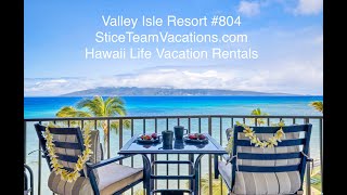 Valley Isle Resort 804 Direct Beachfront Penthouse Oceanview Maui Vacation Rental Condo
