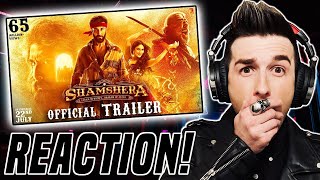 Shamshera Official Trailer | Ranbir Kapoor, Sanjay Dutt, Vaani Kapoor | Karan Malhotra | REACTION!!!