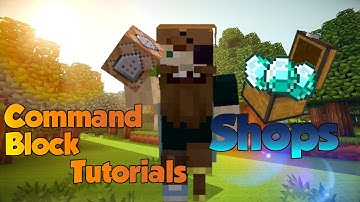 Command Block Shop Tutorial Minecraft Bedrock Edition
