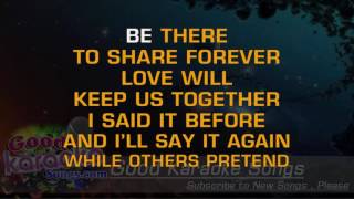 Love Will Keep Us Together  - Captain And Tennille (Lyrics karaoke) [ goodkaraokesongs.com ]