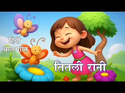 Titli Rani | तितली रानी | Nursery Rhymes