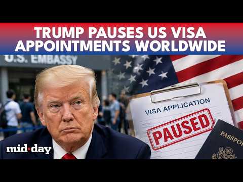 Trump STOPS US Visa Interviews Worldwide | New Immigration Screening Rules Explained