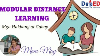 PARENTS' ORIENTATION : MODULAR DISTANCE LEARNING | Mam May