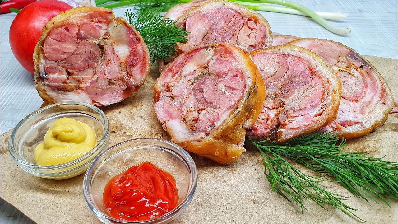 Schweinshaxe Schinken/Wunderbare Schweinshaxe Rolle sehr einfach ...