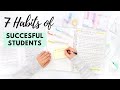 7 Study Habits Of Successful &amp; Effective Students 📝