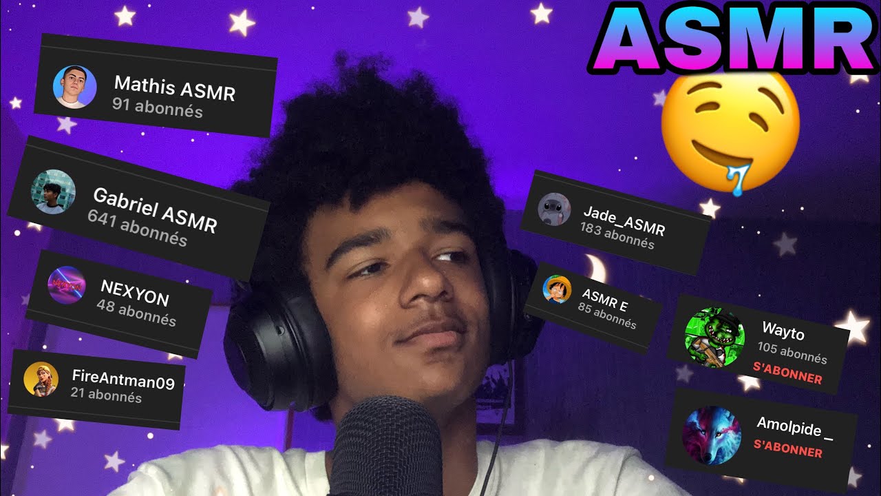 ASMR: MES ABONNÉS FONT DE L'ASMR (spécial 10k abonnés, vous êtes trop chauds) 🤤😴