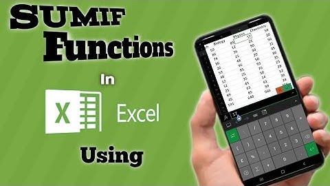 How to use "SUMIF" Function to calculate less than and greater than...