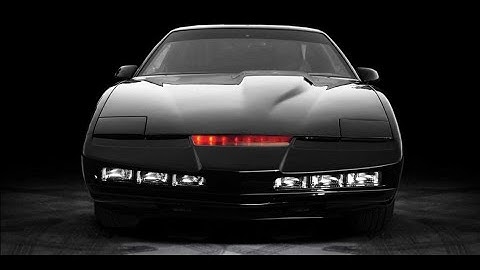 knight rider Kara şimşek yürüyen        ışık kitt scanner projesi MADE IN TURKEY