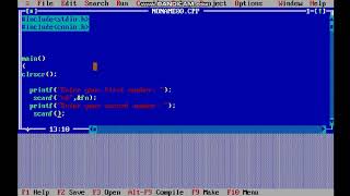 Basic Programming(Addition of two numbers)